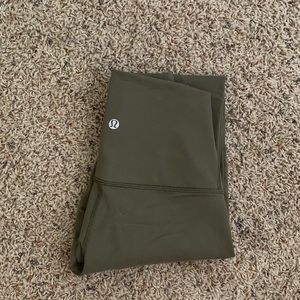 Olive Green Lululemon Leggings